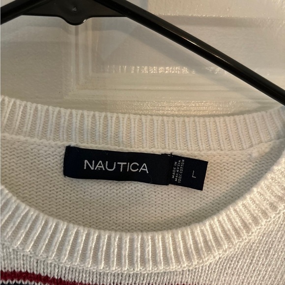 Nautica Men’s (bundle of 2) Striped Sweaters Both Sz Large - Picture 7 of 9
